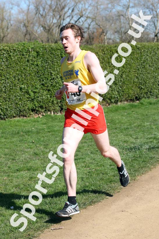Mens Northern 12 Stage Road Relay, Stanley Park, Blackpool. Photo: David T. Hewitson/Sports for All Pics